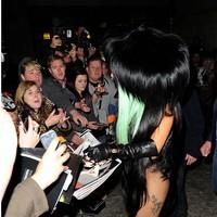 Lady Gaga showing lots of skin as she leaves her London hotel - Photos | Picture 96718